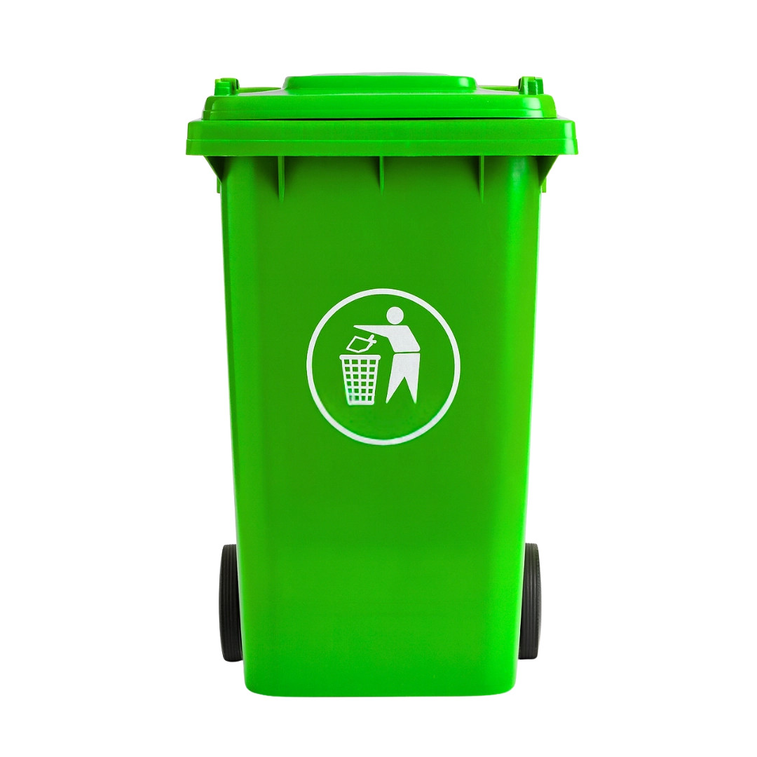 Basurero 120 lts Verde