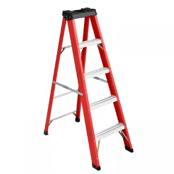Escalera roja fibra